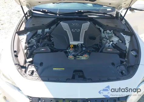 2017 Infiniti Q60 3.0T Red Sport 400 from USA, damaged, VIN JN1FV7EK8HM610539